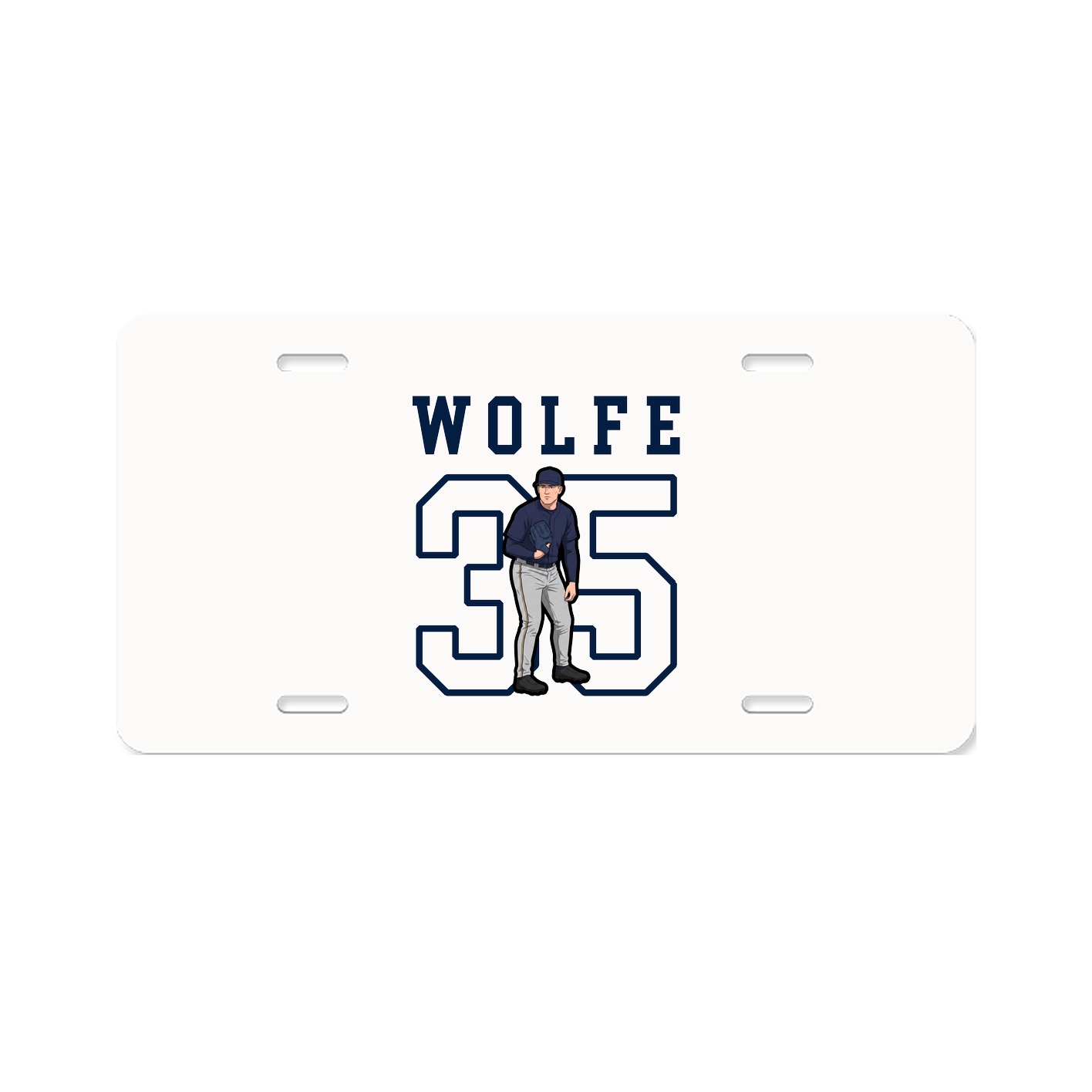 License Plate — Shirsey in Classic