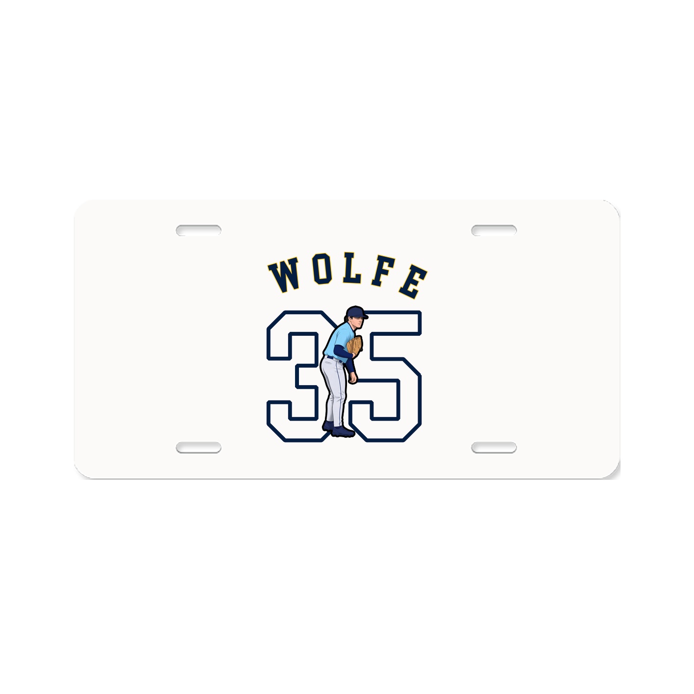 License Plate — Shirsey Arch in Classic
