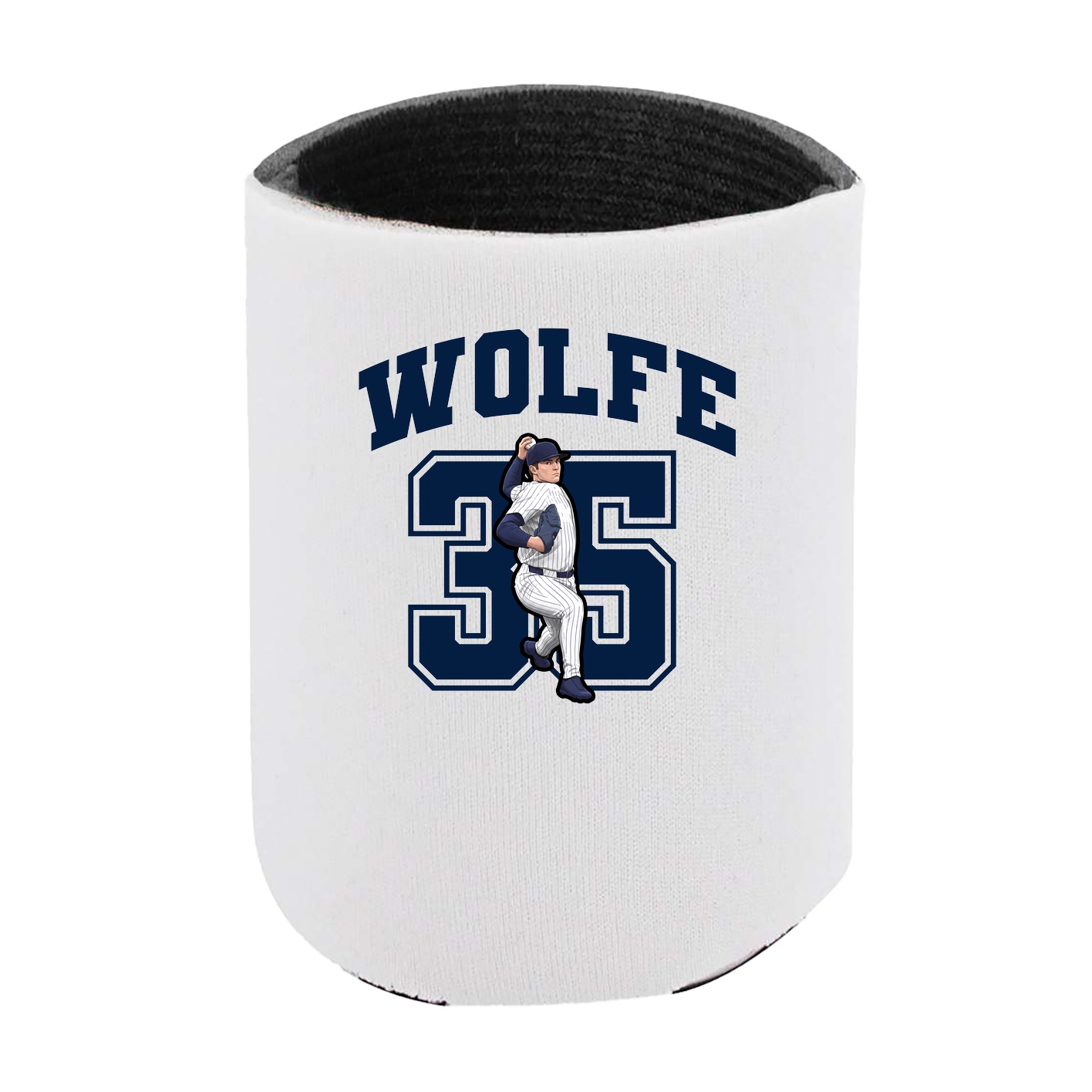 Can Holder — Number in White