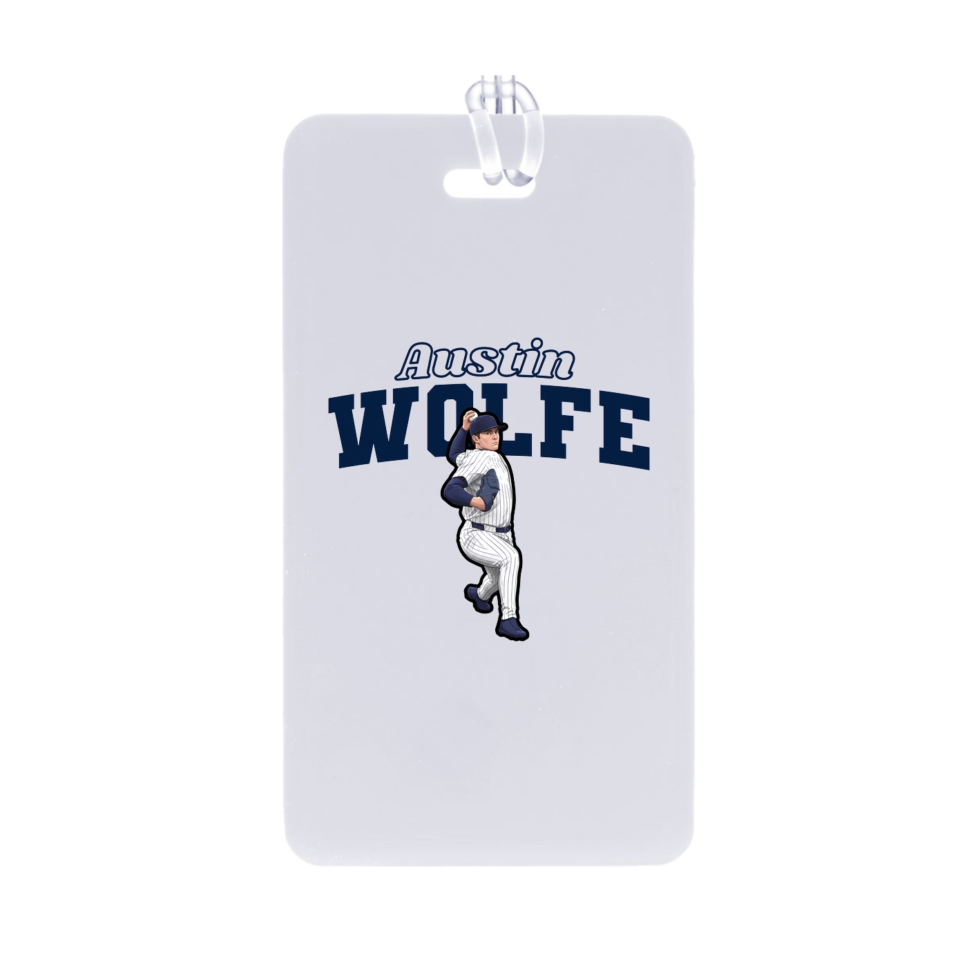 Bag Tag — Name Arch in Classic