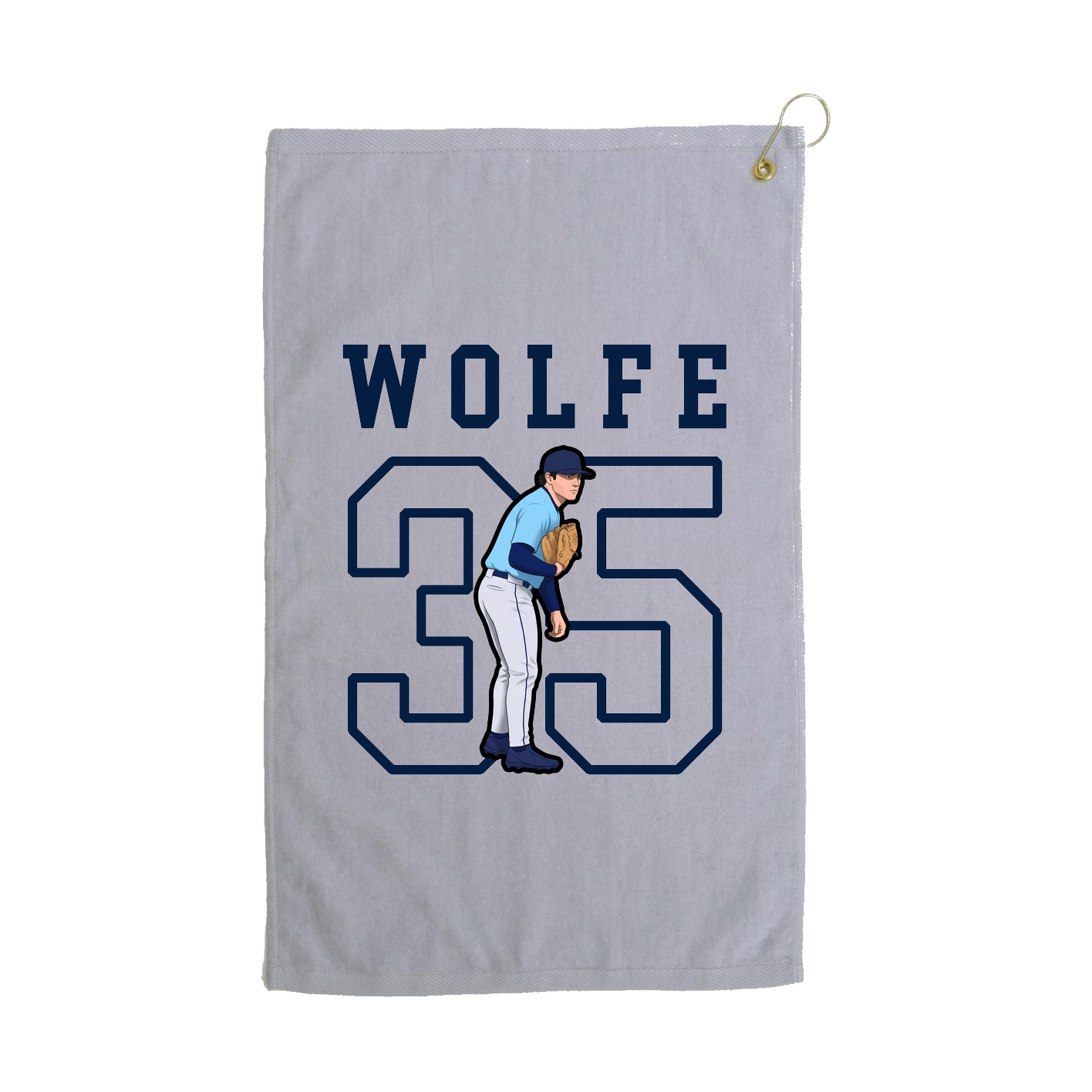 Golf Towel — Shirsey in Grey