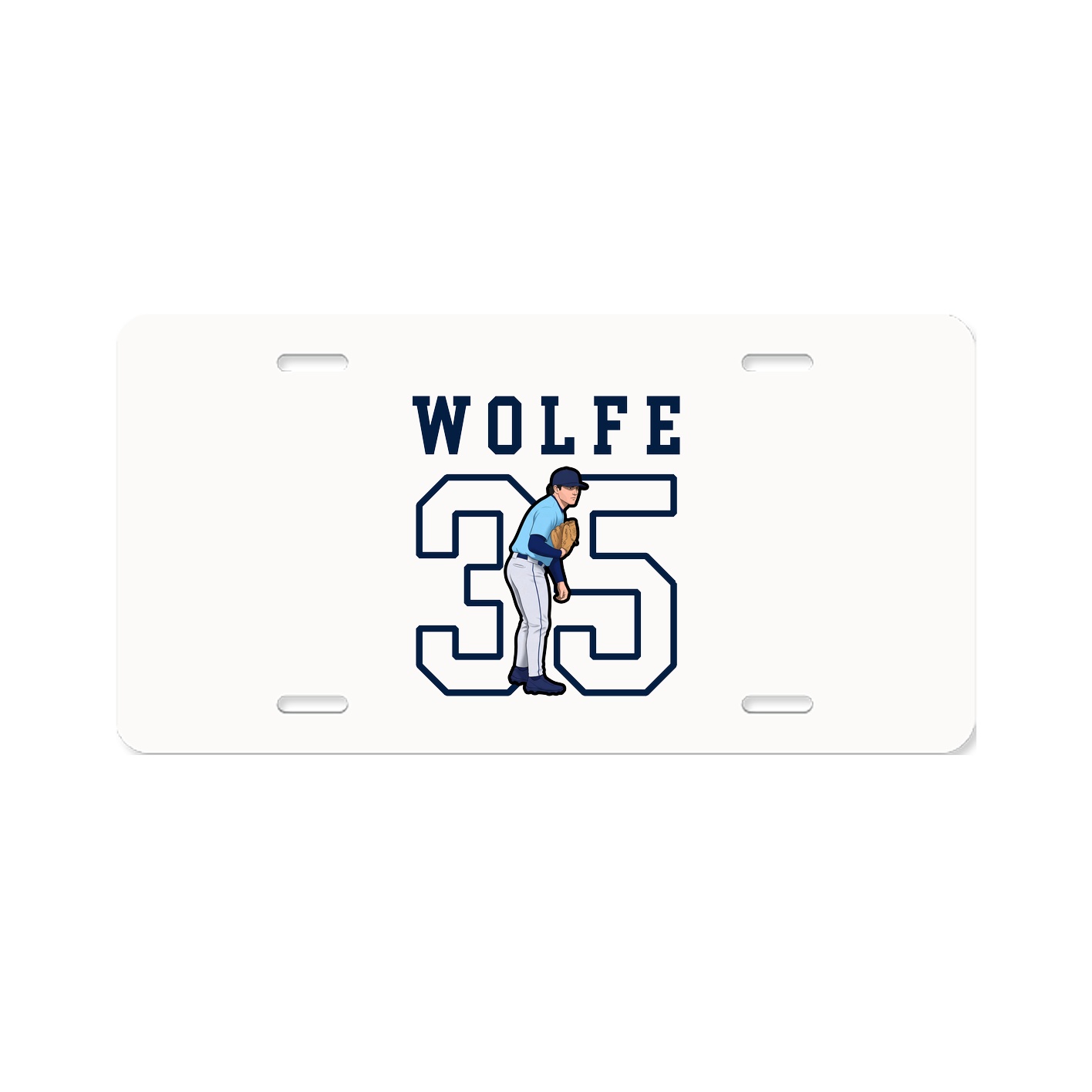 License Plate — Shirsey in Classic