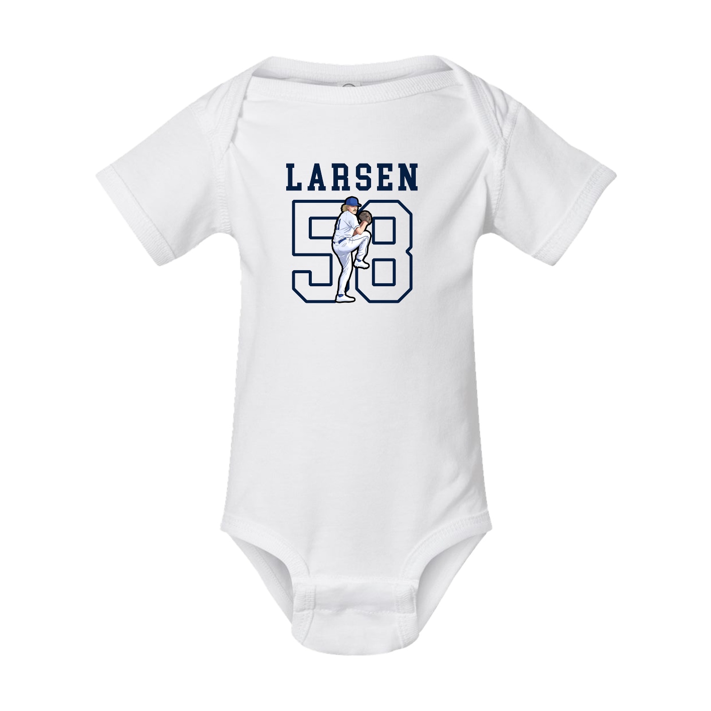 Baby Onesie — Shirsey in White