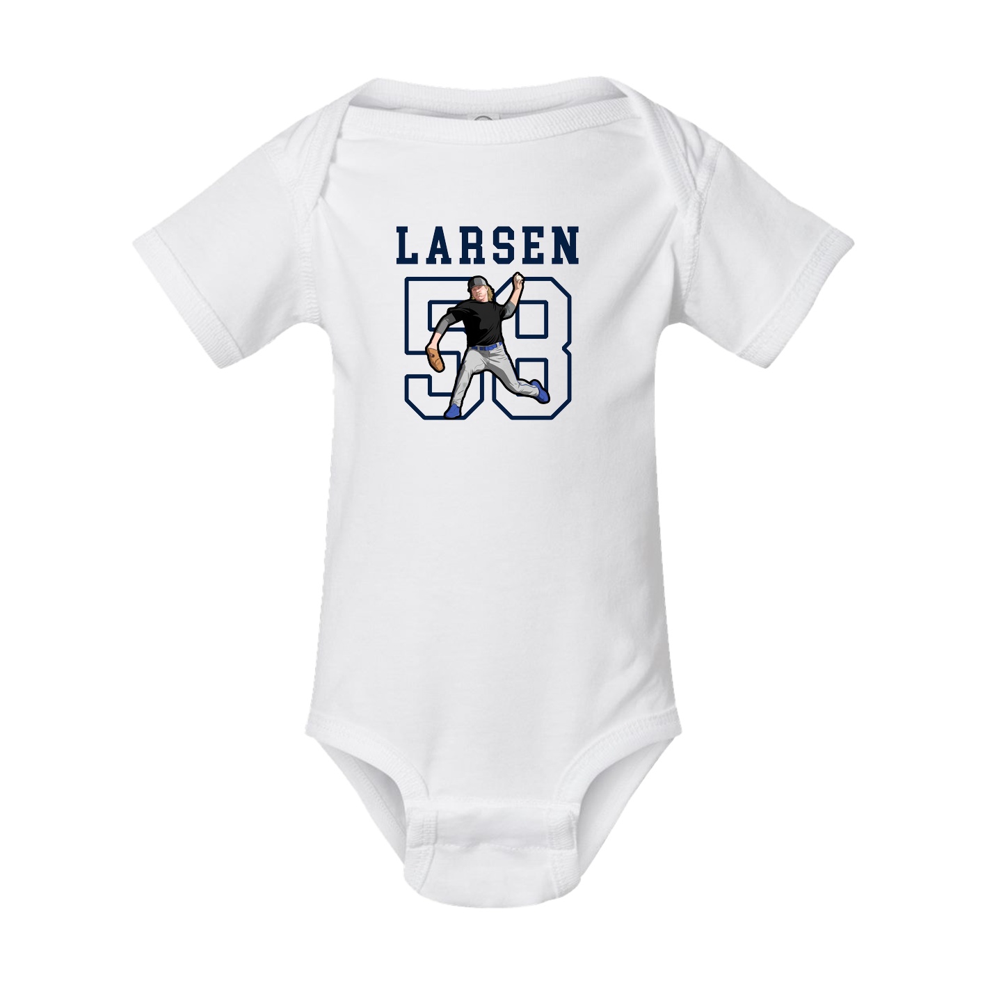 Baby Onesie — Shirsey in White