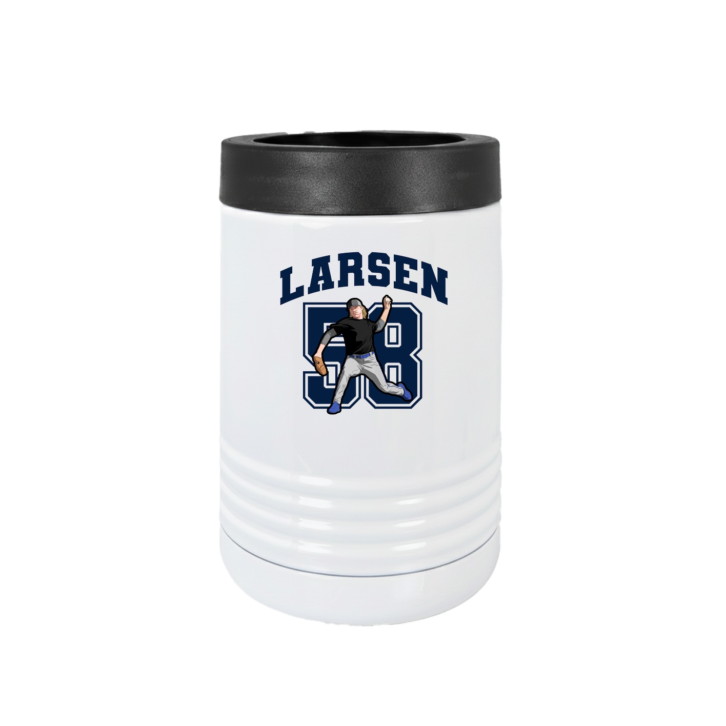 Beverage Holder — Number in White
