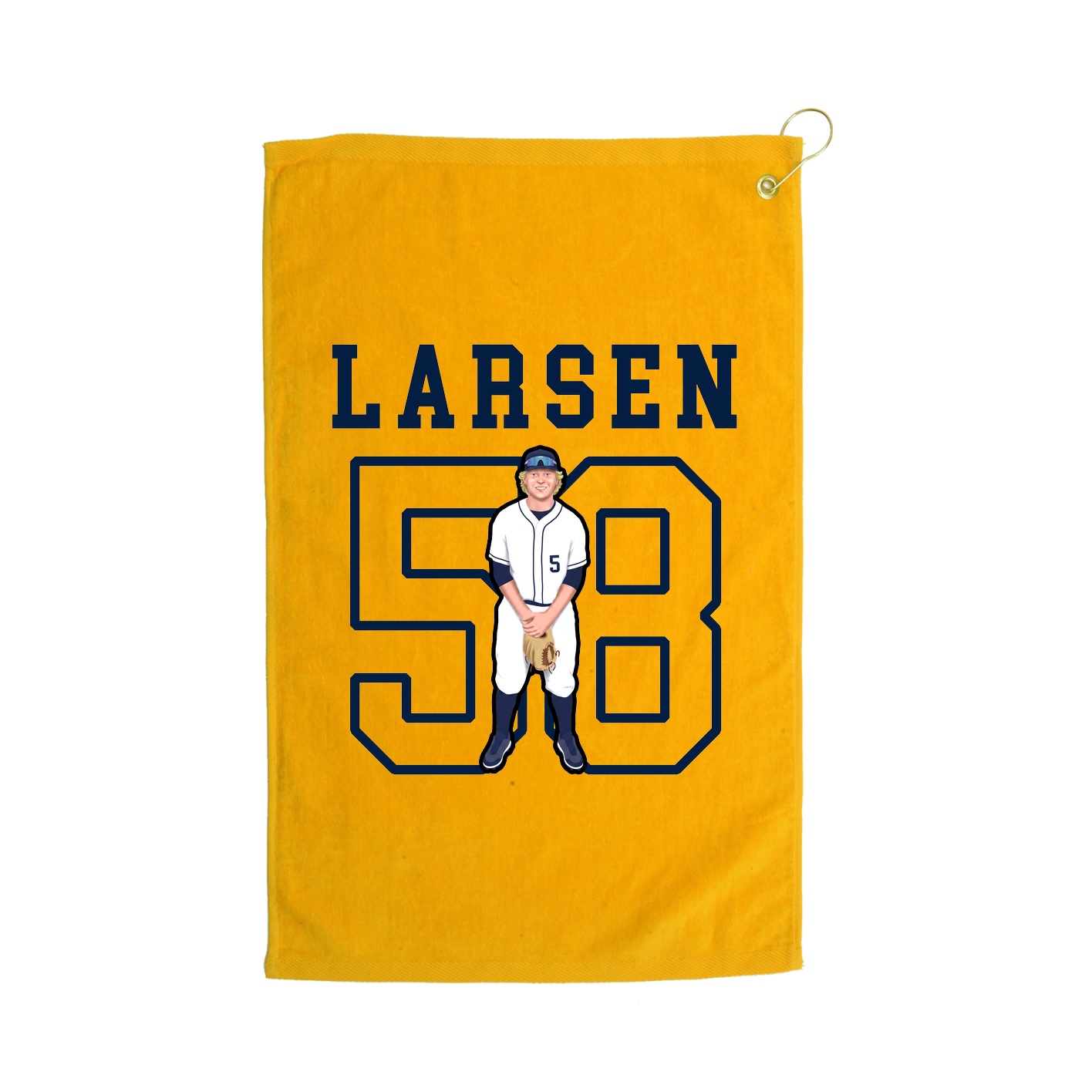 Golf Towel — Shirsey in Gold