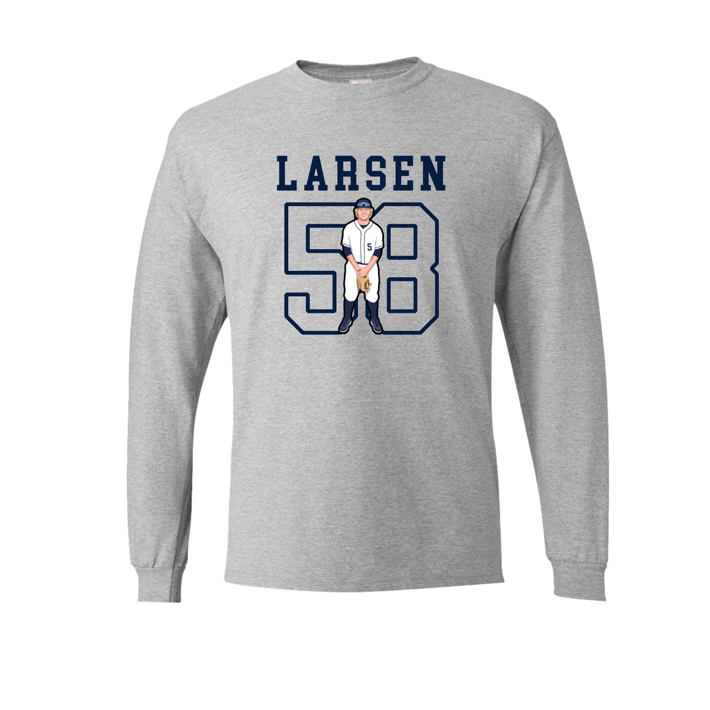 Long Sleeve Tee — Shirsey in Grey
