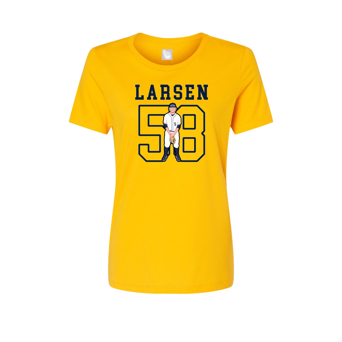 Fitted Women's Tee — Shirsey in Gold