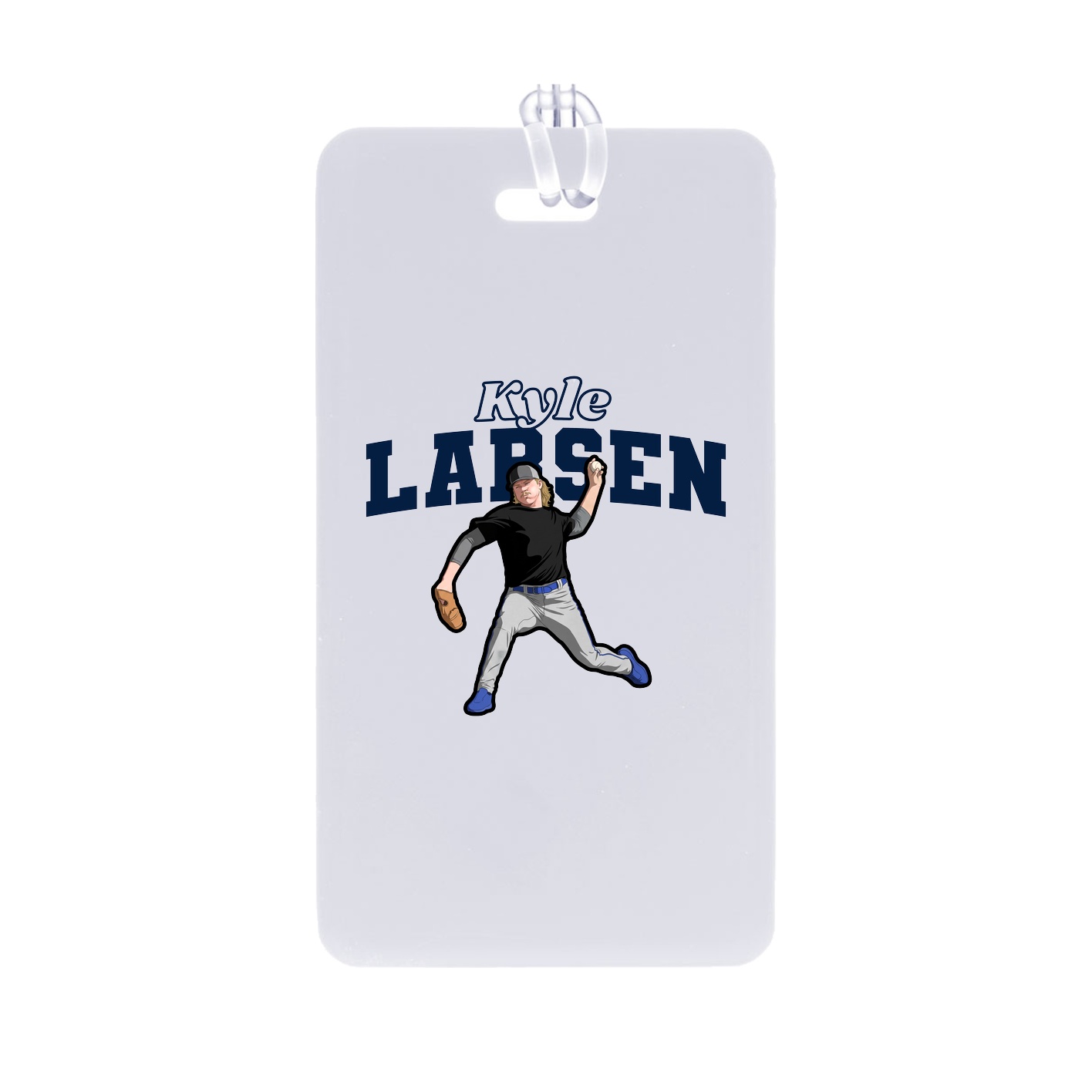 Bag Tag — Name Arch in Classic