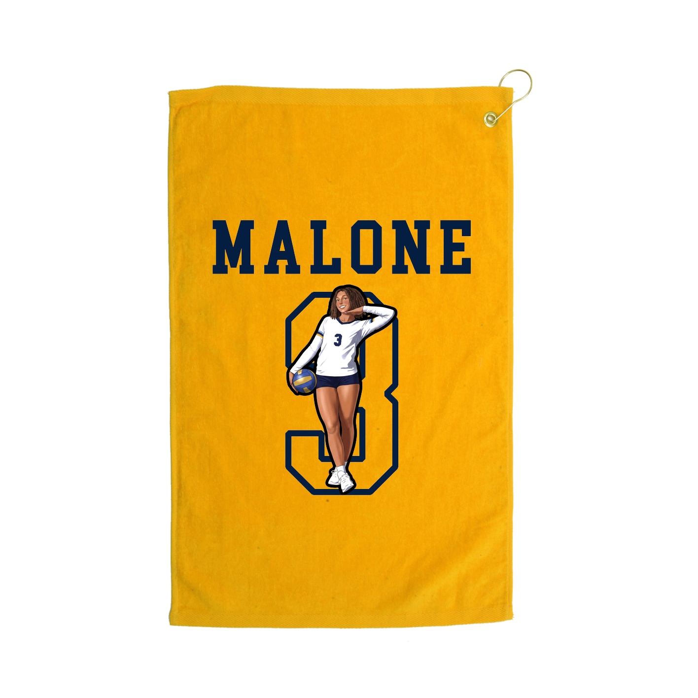 Golf Towel — Shirsey in Gold