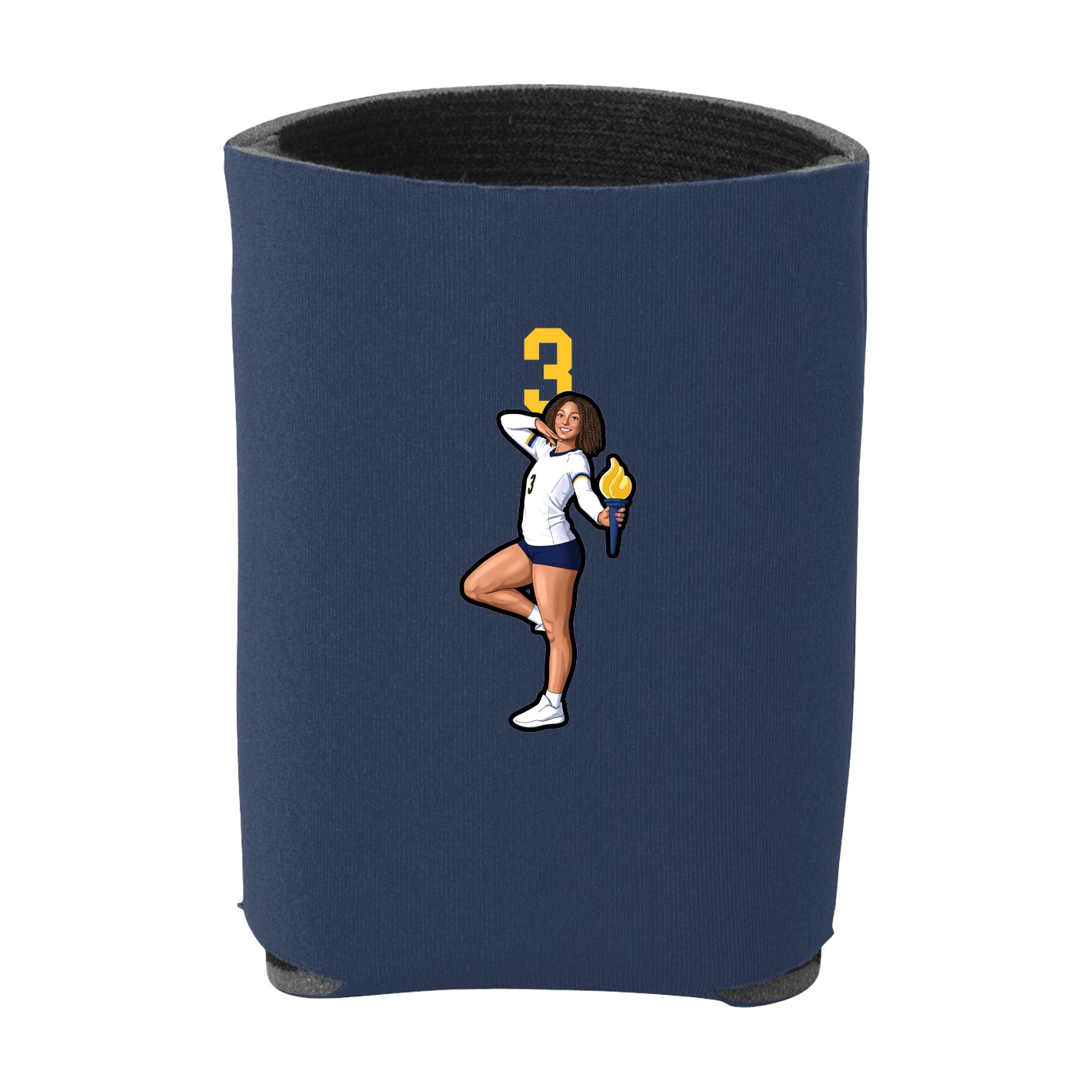 Can Holder — Number Top in Navy