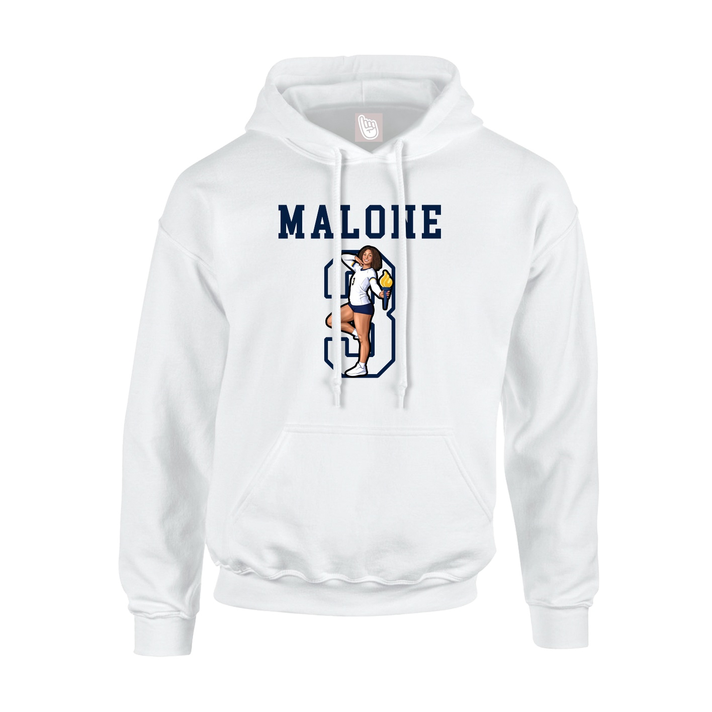 Youth Hoodie — Shirsey in White