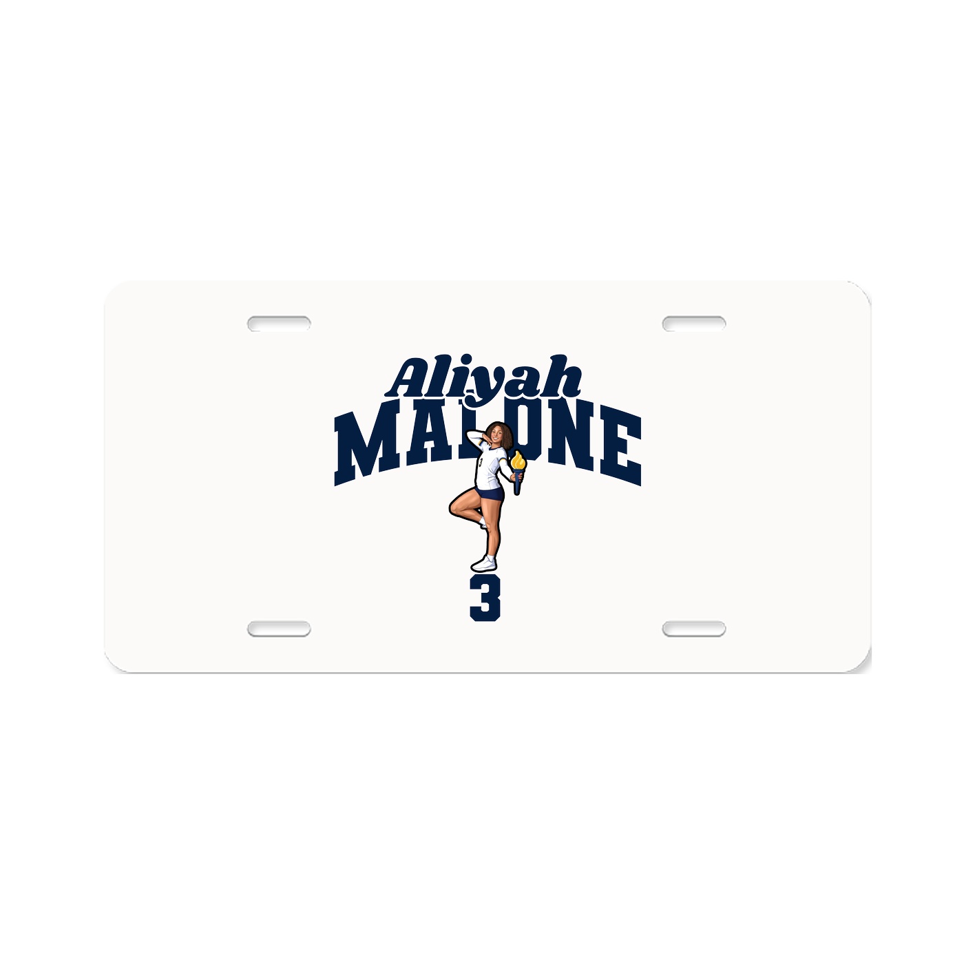 License Plate — Signature Arch in Classic