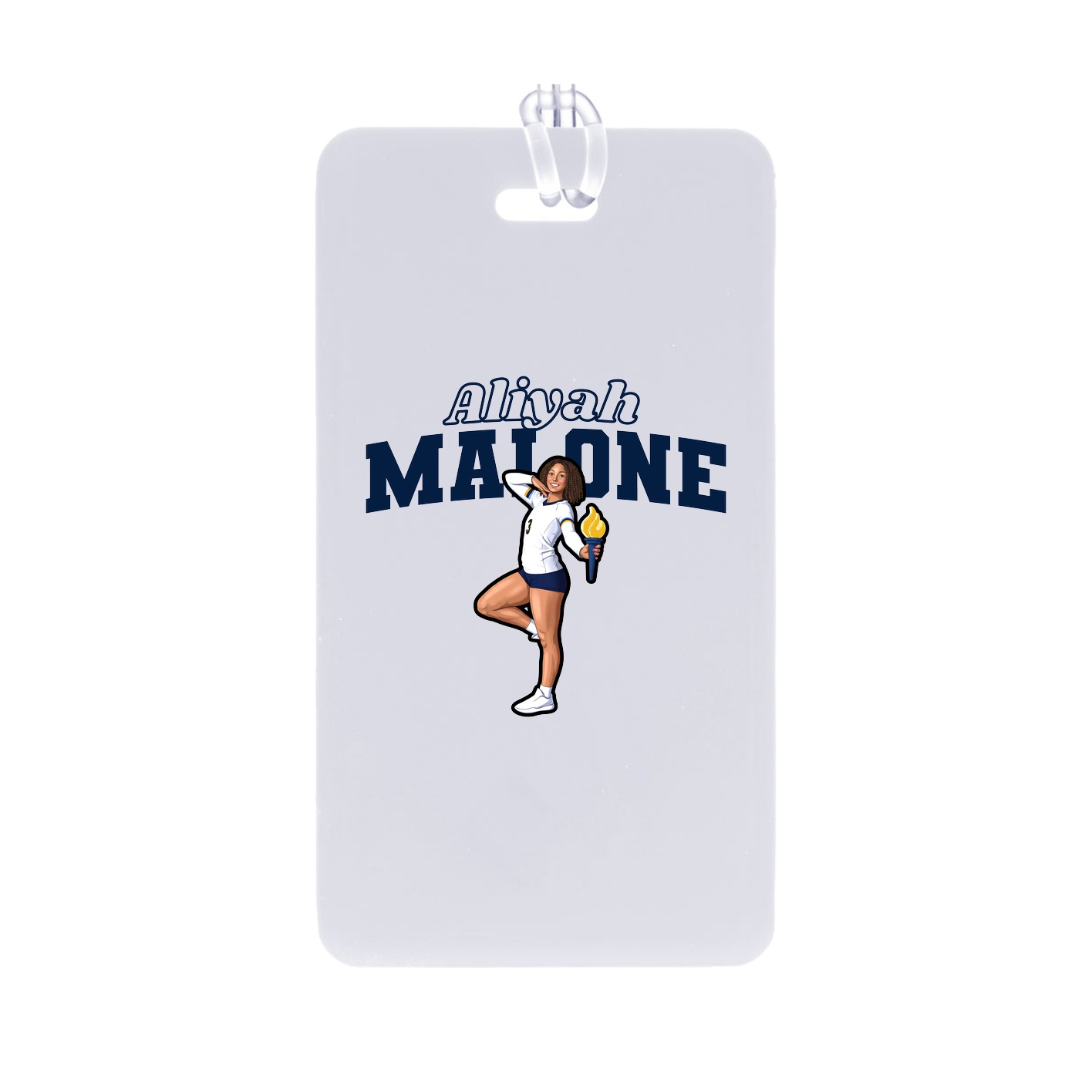 Bag Tag — Name Arch in Classic