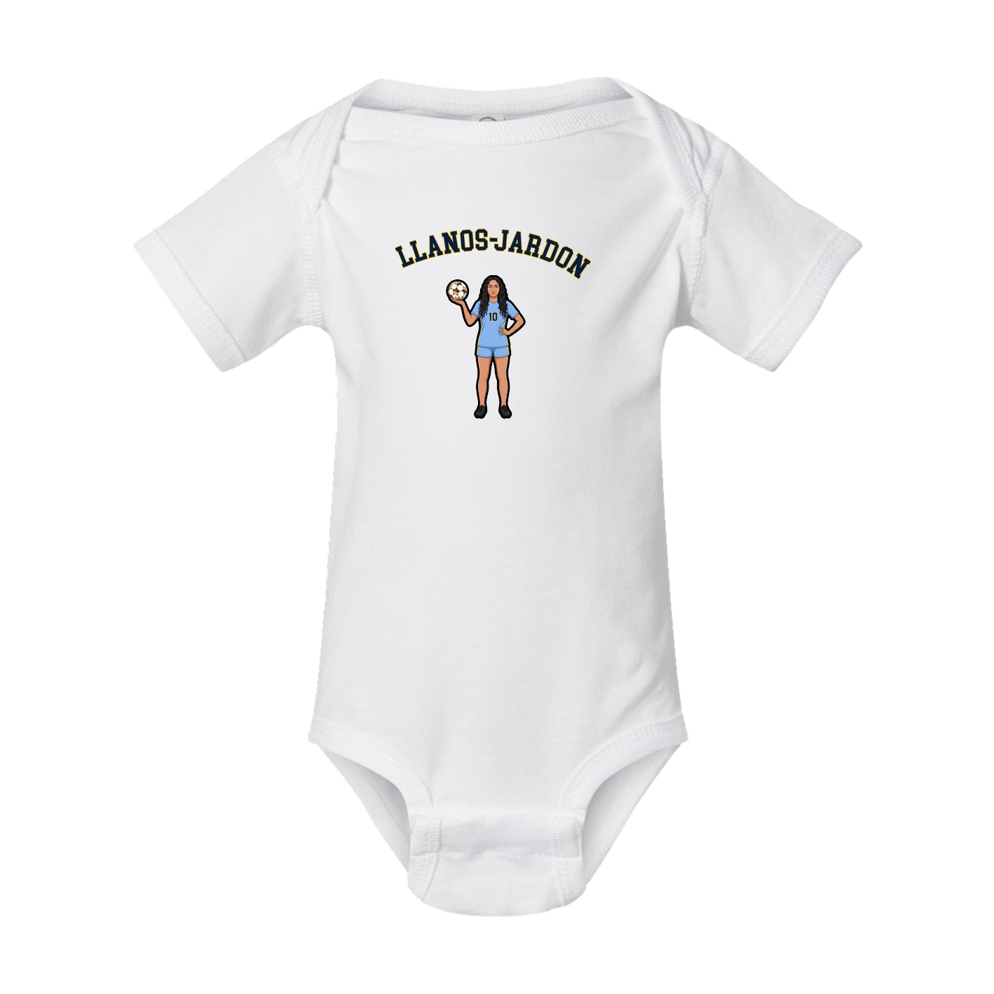 Baby Onesie — Shirsey Arch in White