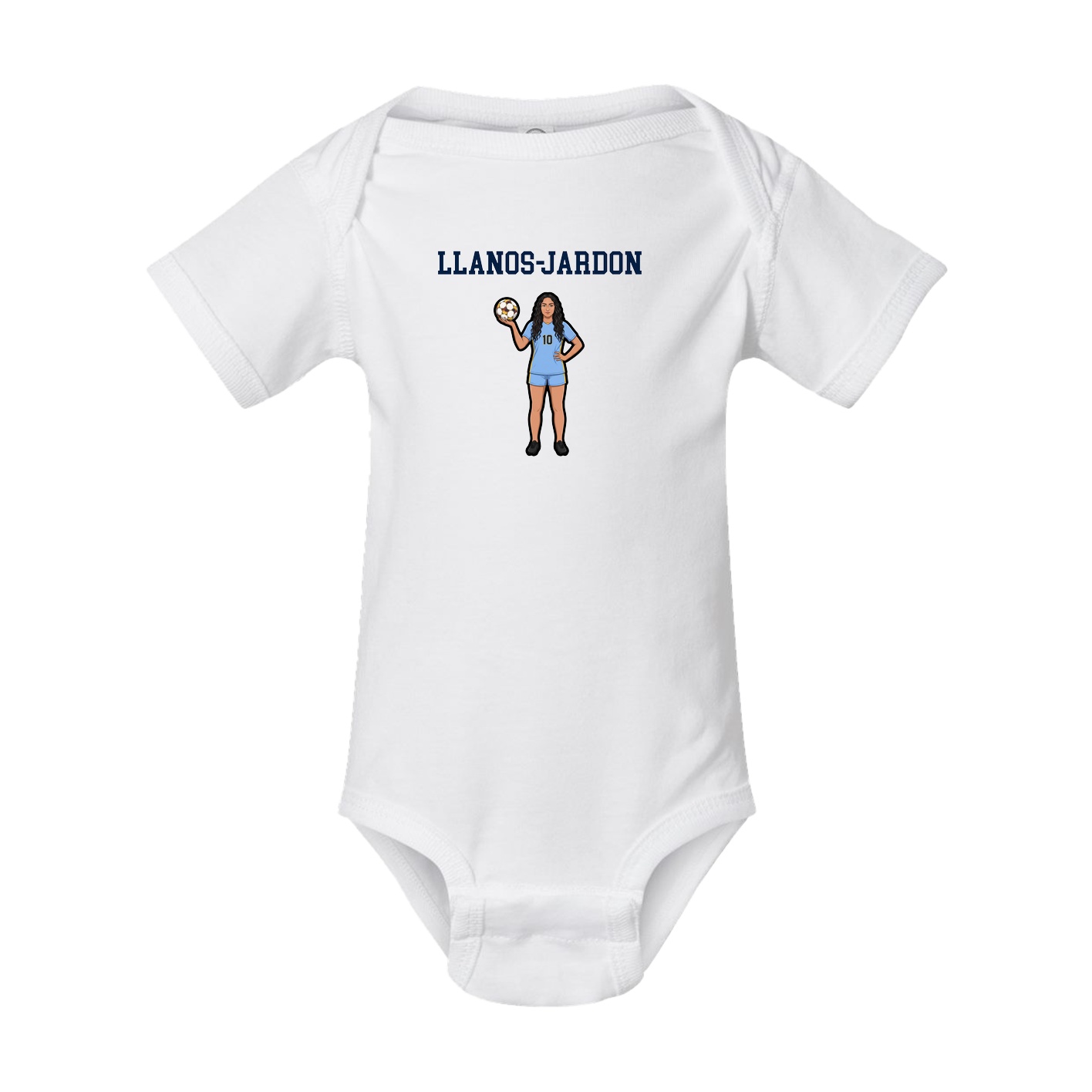 Baby Onesie — Shirsey in White