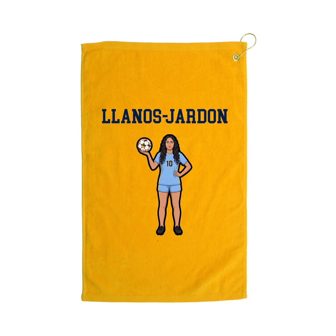 Golf Towel — Shirsey in Gold