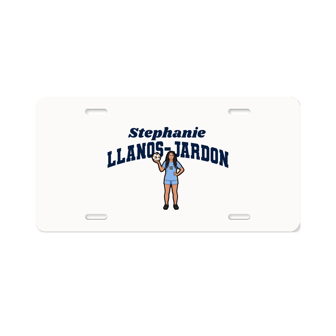 License Plate — Signature Arch in Classic