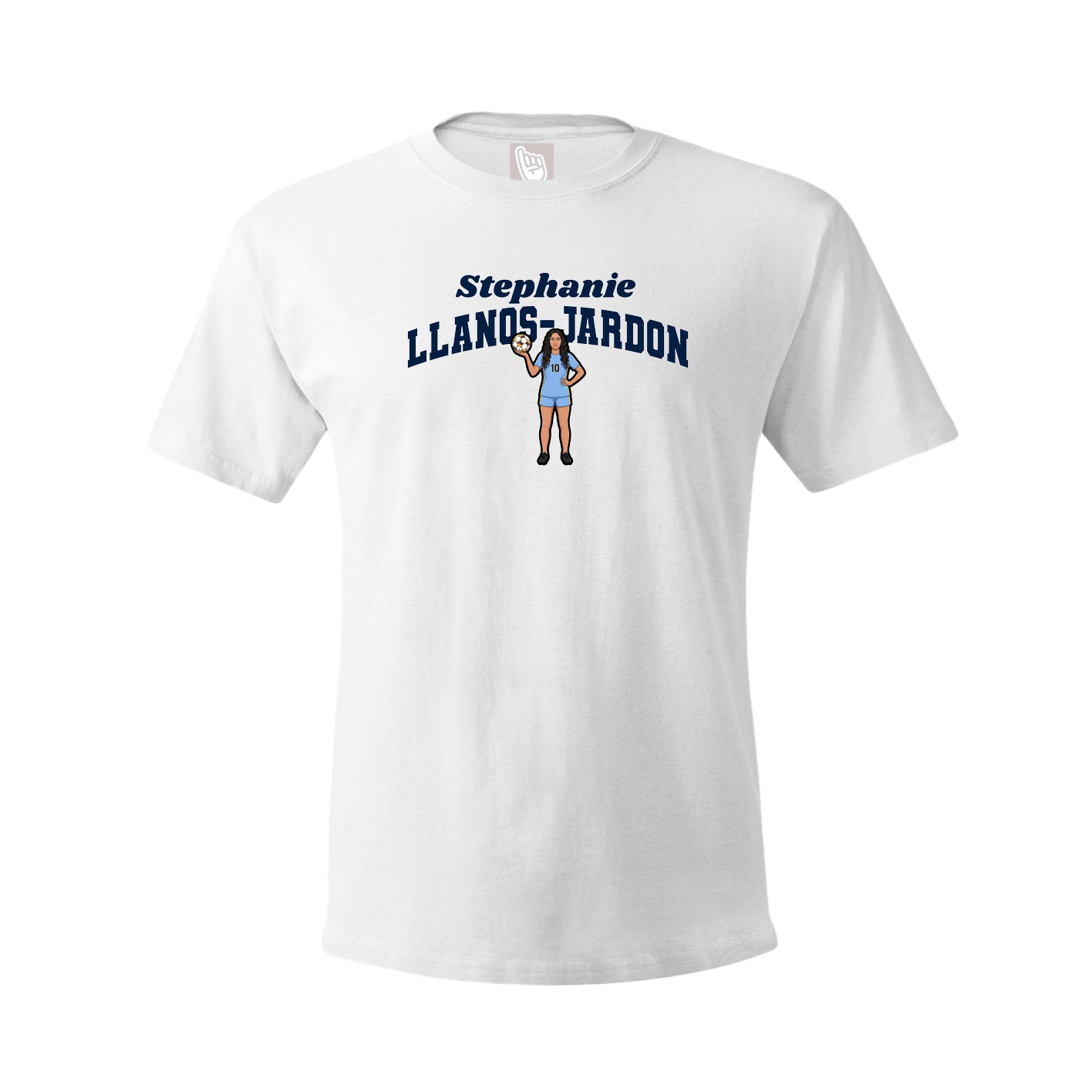 Youth Tee — Signature Arch in White