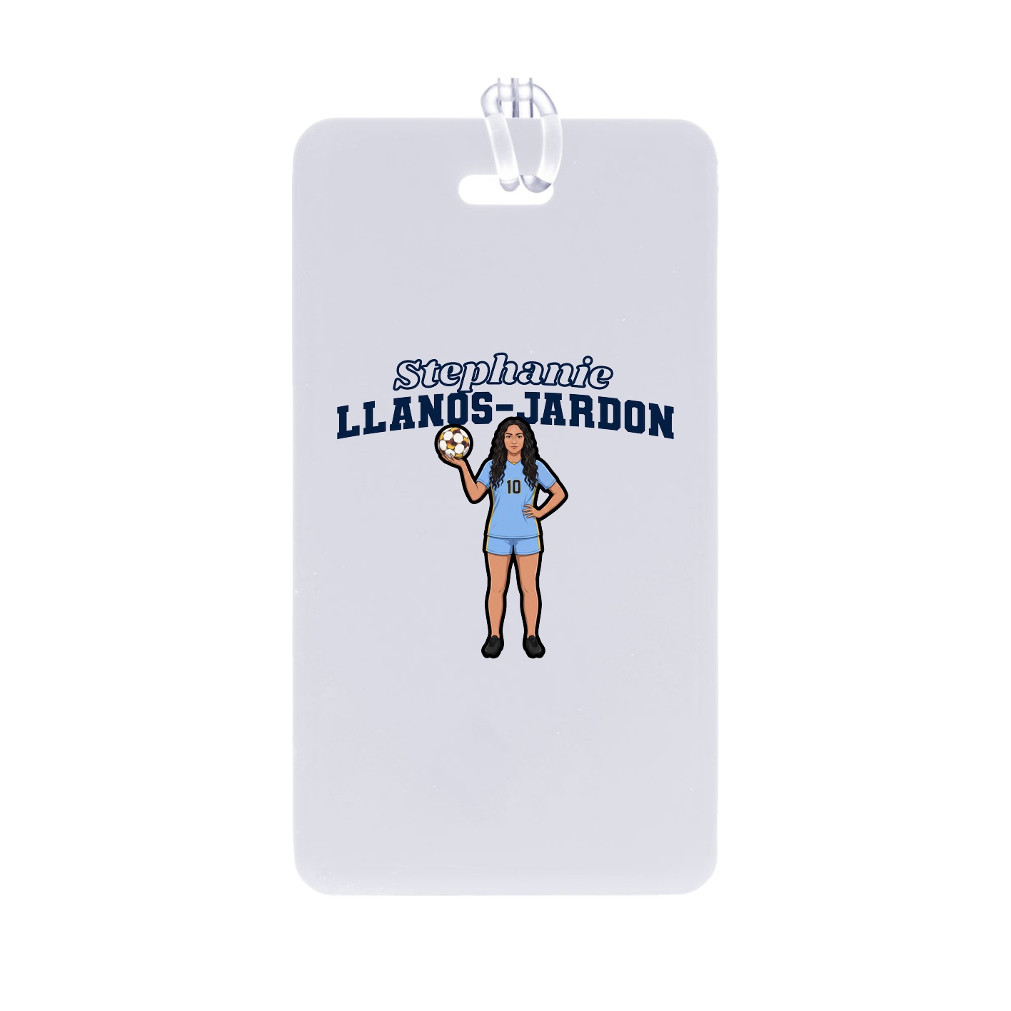 Bag Tag — Name Arch in Classic