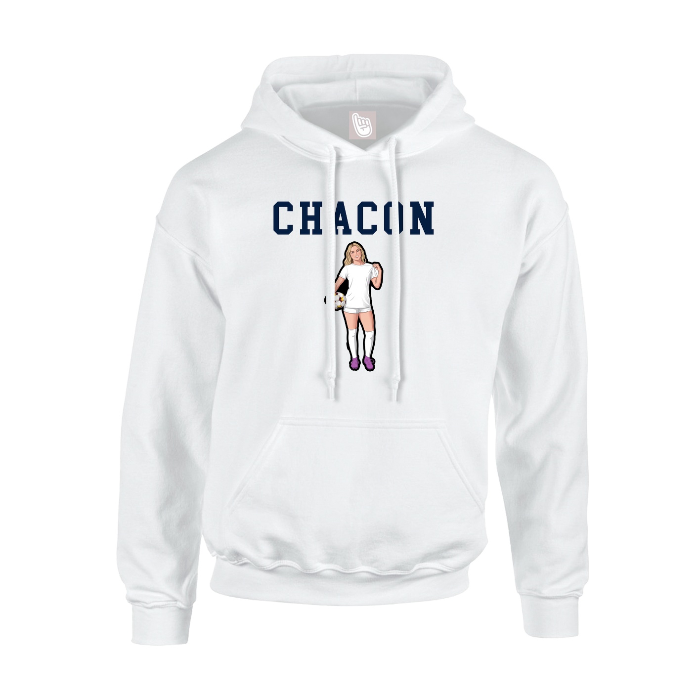 Youth Hoodie — Shirsey in White