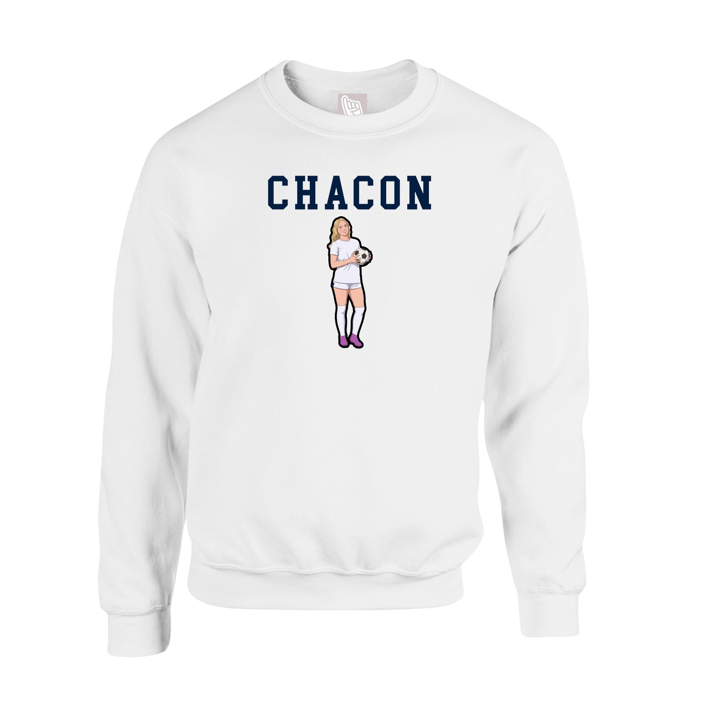 Fleece Crew — Shirsey in White
