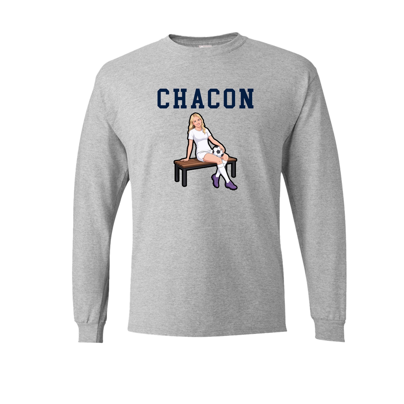 Long Sleeve Tee — Shirsey in Grey