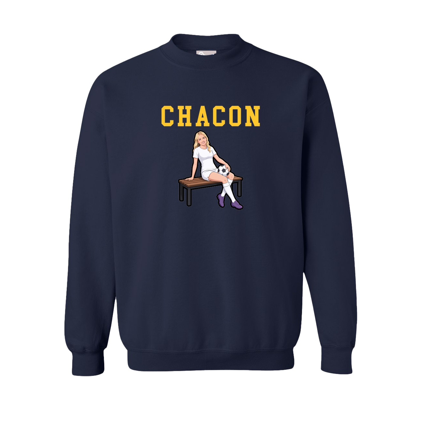 Fleece Crew — Shirsey in Navy