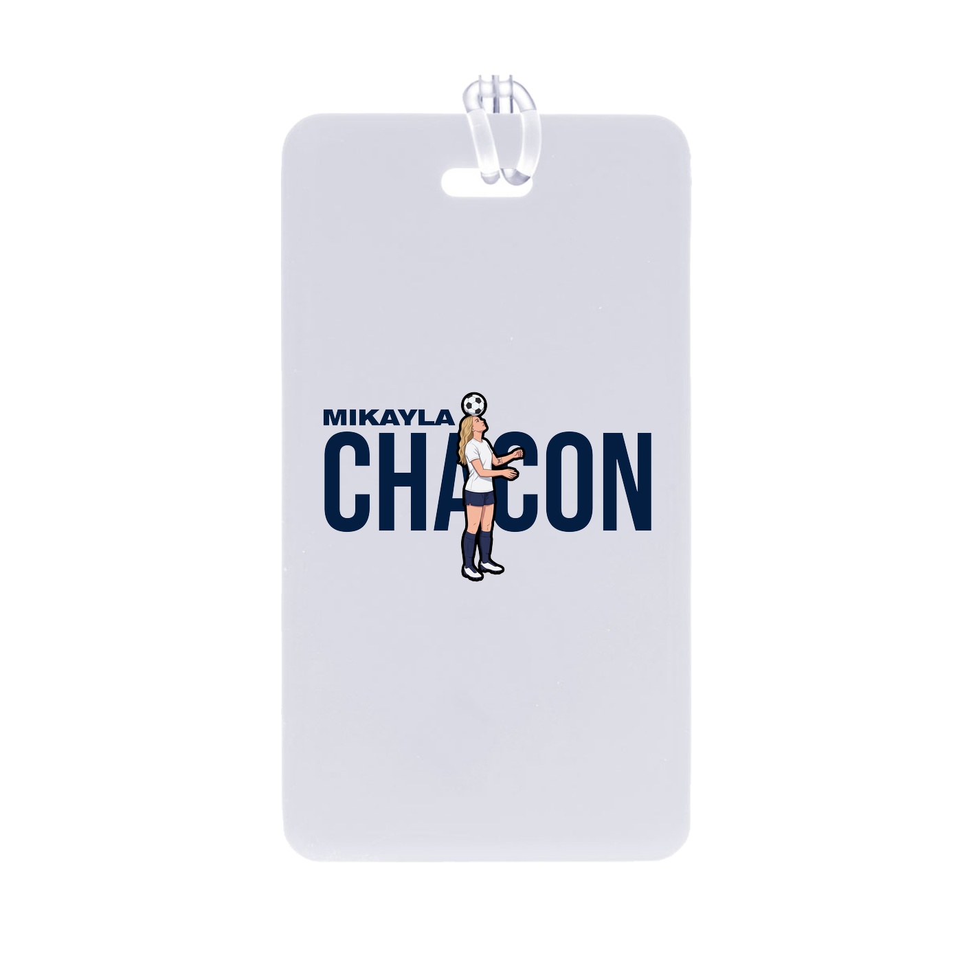 Bag Tag — Player Name in Classic