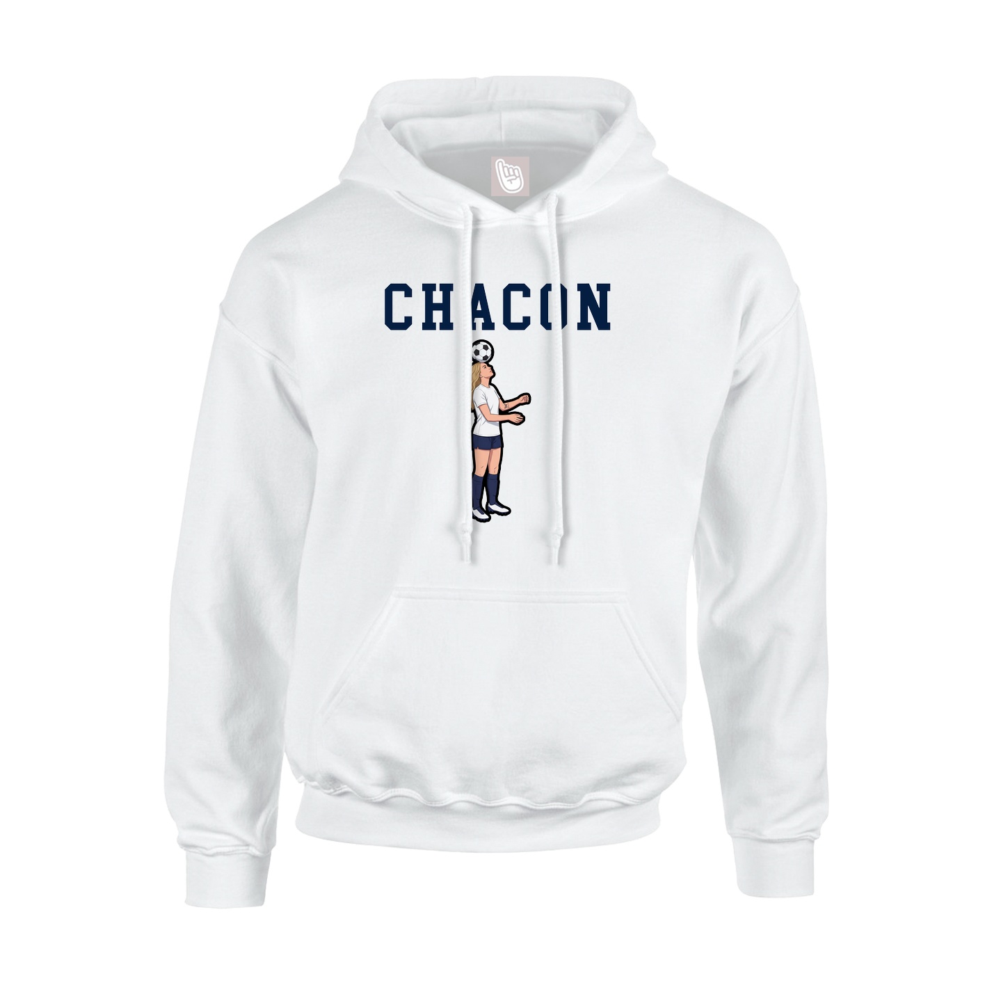 Hoodie — Shirsey in White