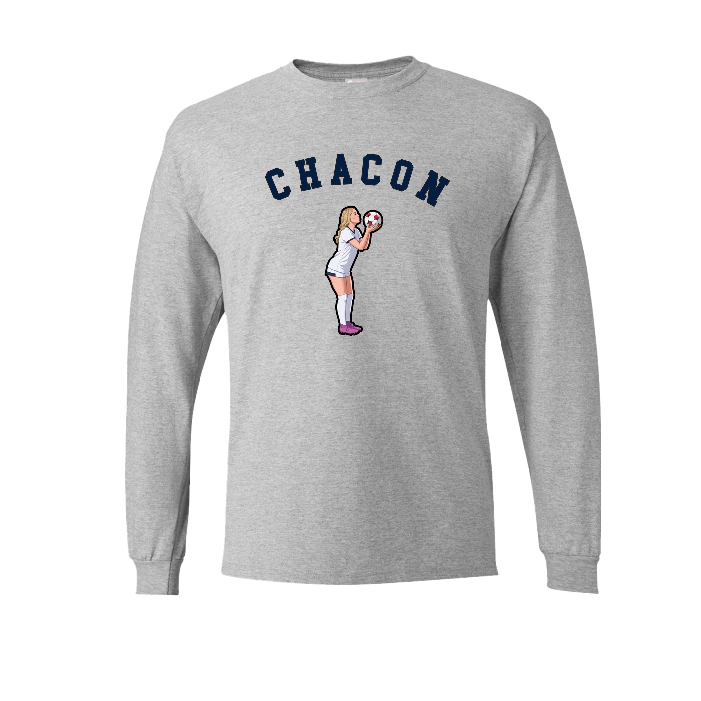 Long Sleeve Tee — Shirsey Arch in Grey