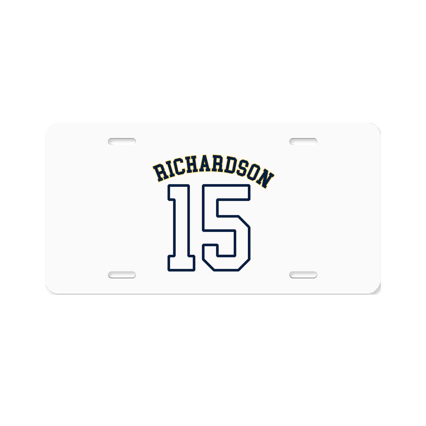 License Plate — Shirsey Arch in Classic