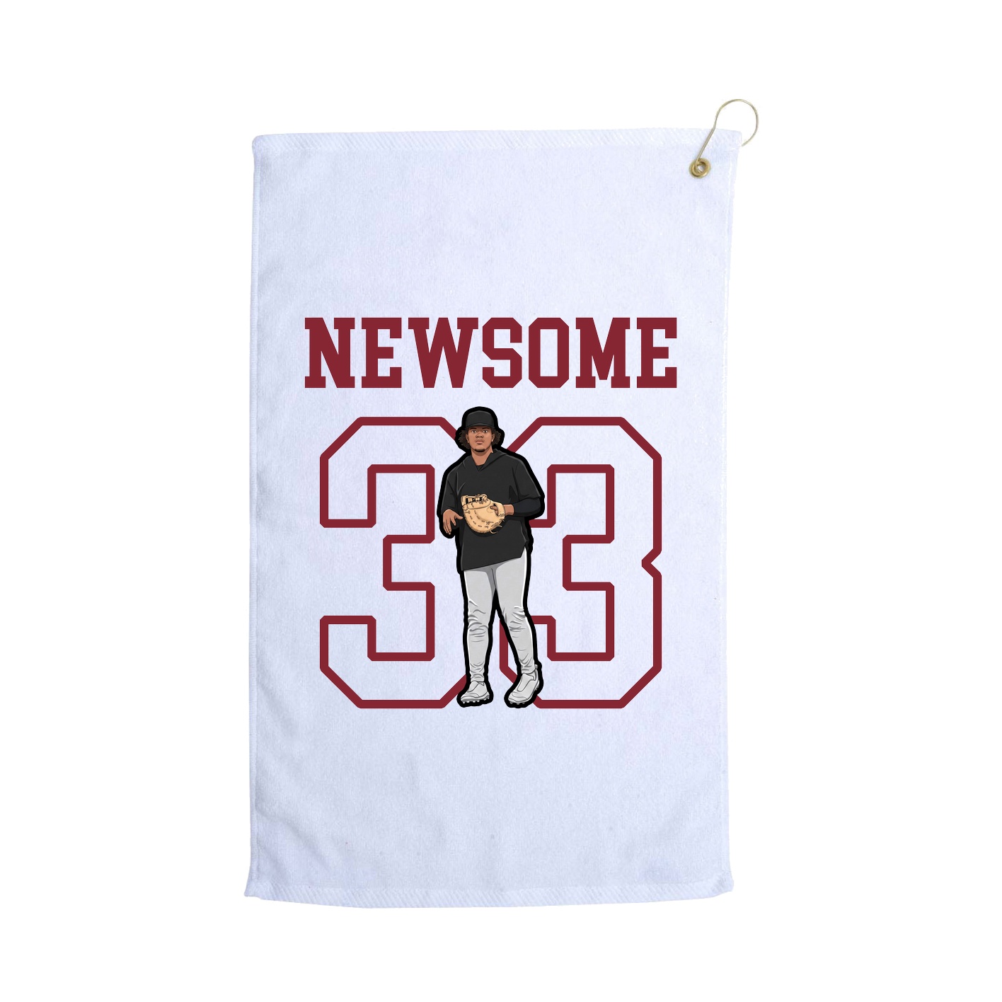 Golf Towel — Shirsey in White