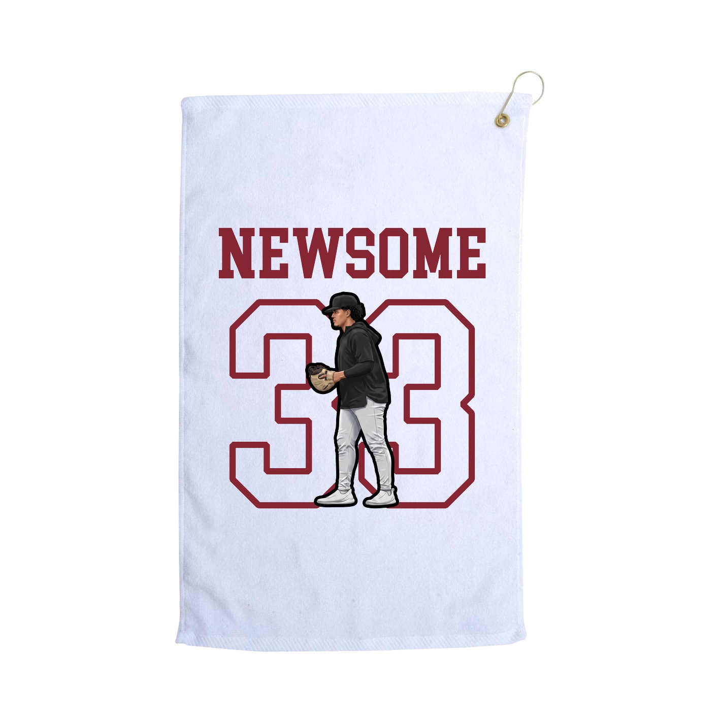 Golf Towel — Shirsey in White