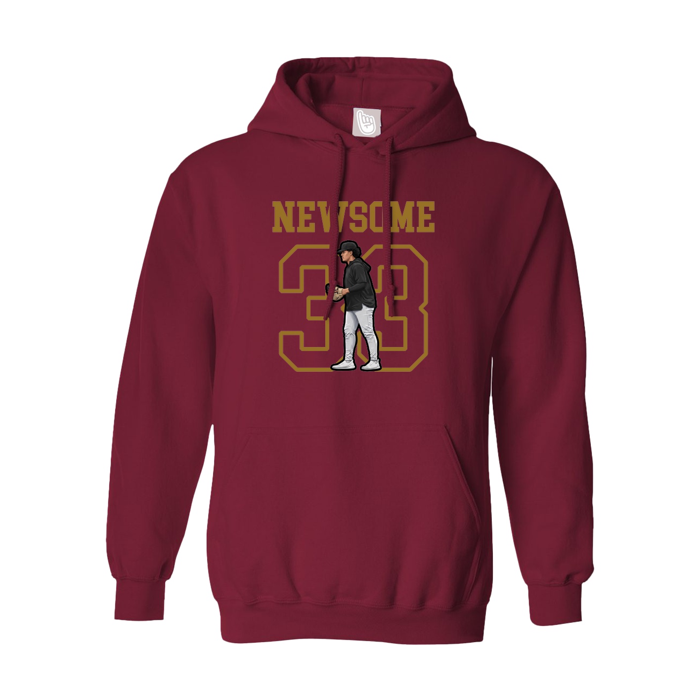 Hoodie — Shirsey in Cardinal