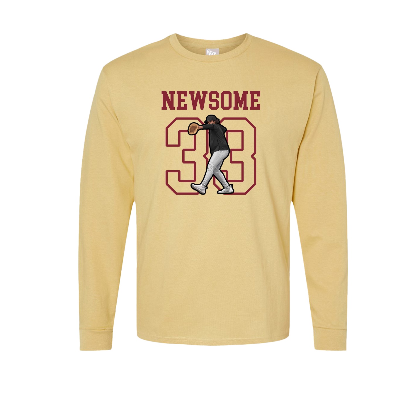 Long Sleeve Tee — Shirsey in Vegas Gold