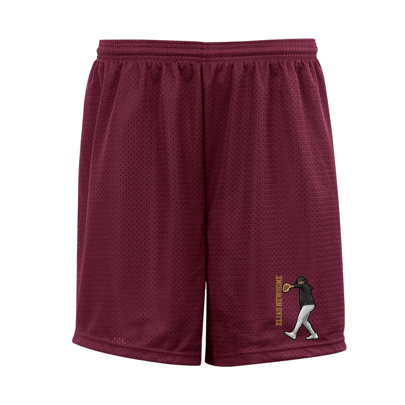 Shorts — Name Vertical in Cardinal