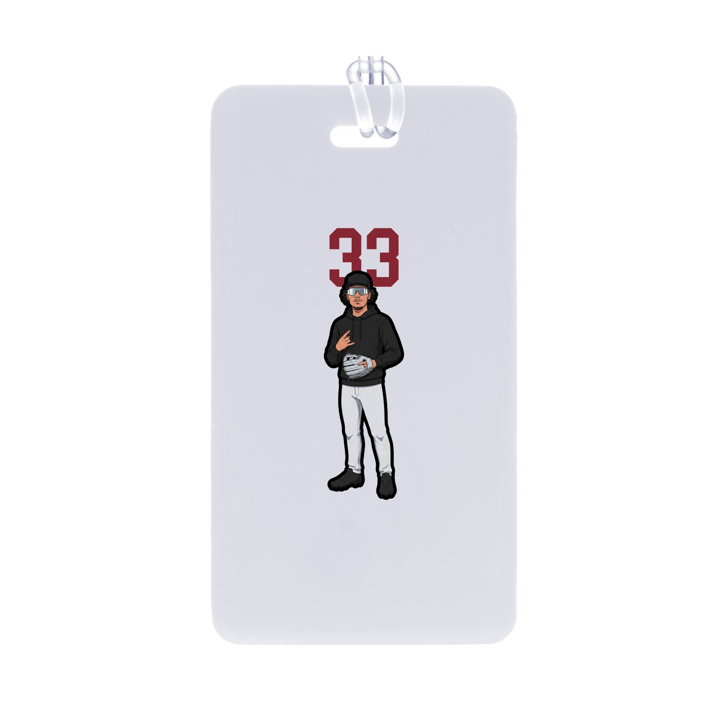 Bag Tag — Number Top in Classic