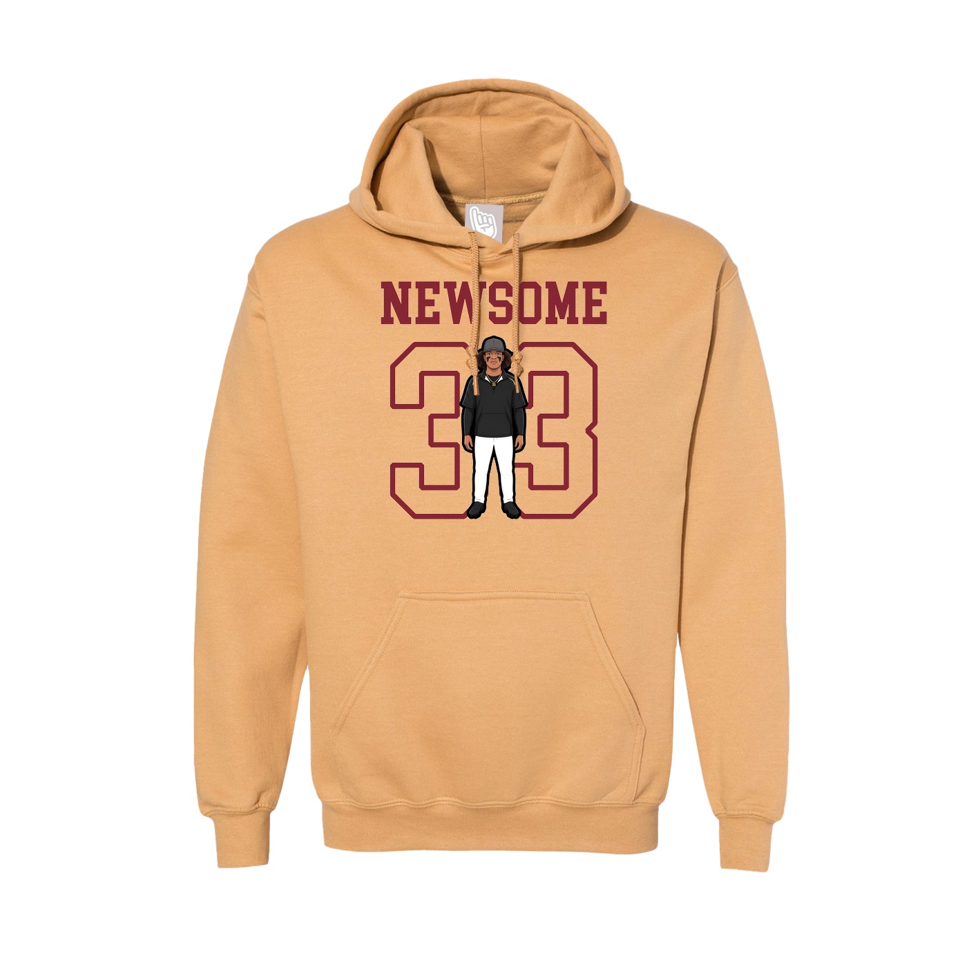 Hoodie — Shirsey in Vegas Gold