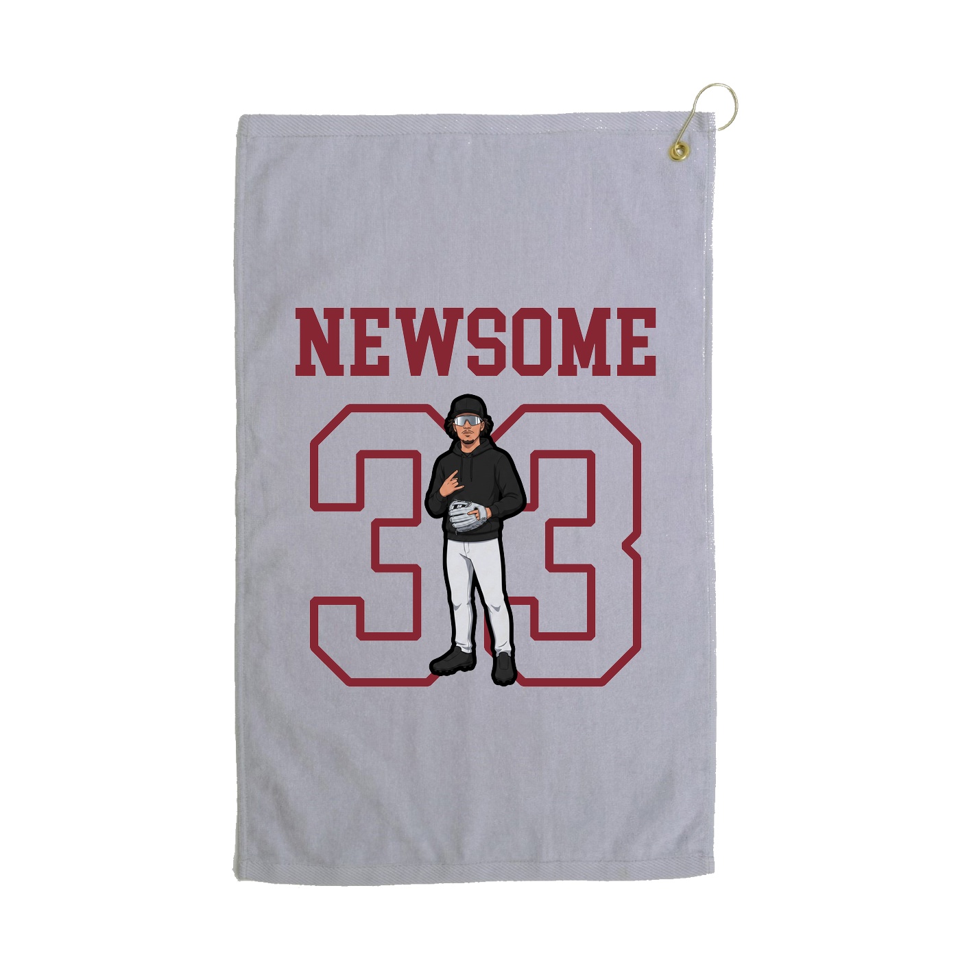 Golf Towel — Shirsey in Grey