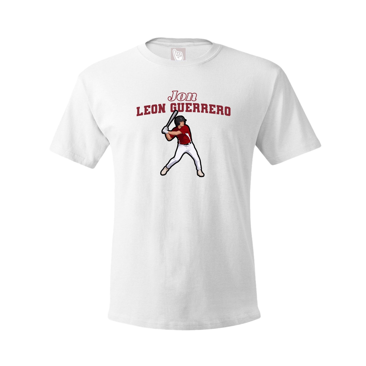 Tee — Name Arch in White
