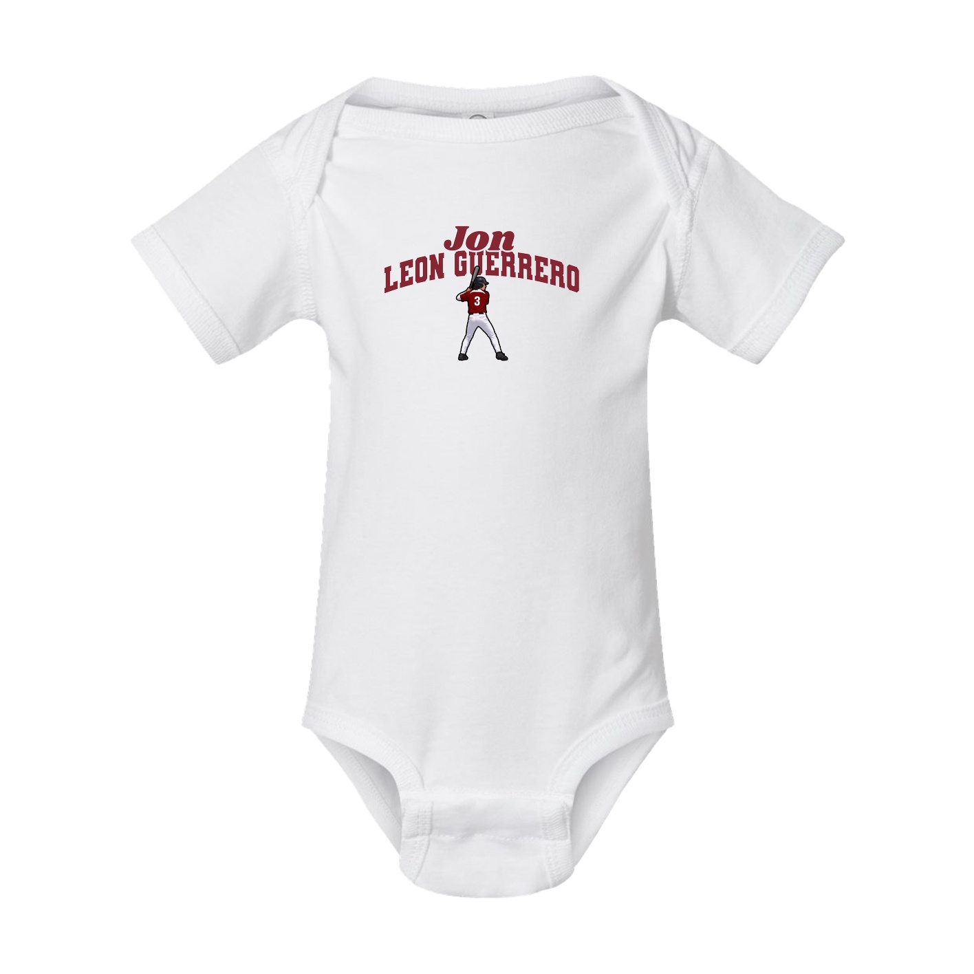 Baby Onesie — Signature Arch in White