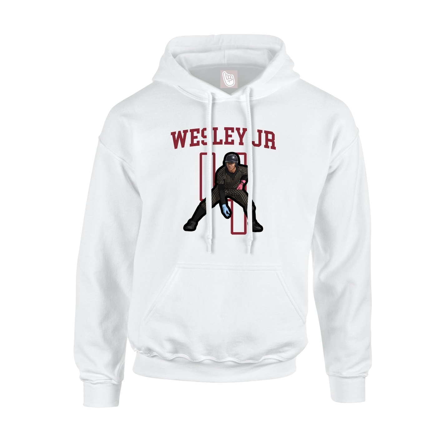 Youth Hoodie — Shirsey in White
