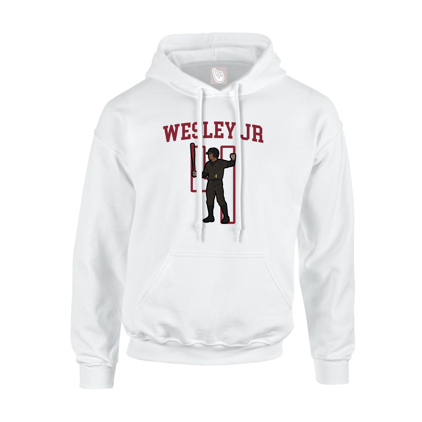 Youth Hoodie — Shirsey in White