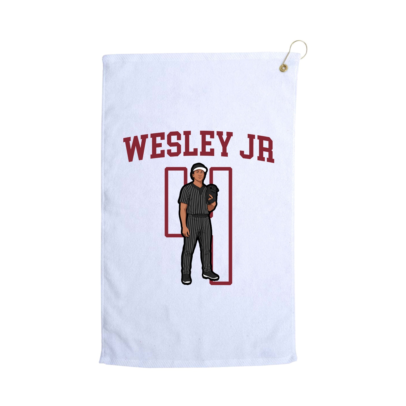 Golf Towel — Shirsey in White