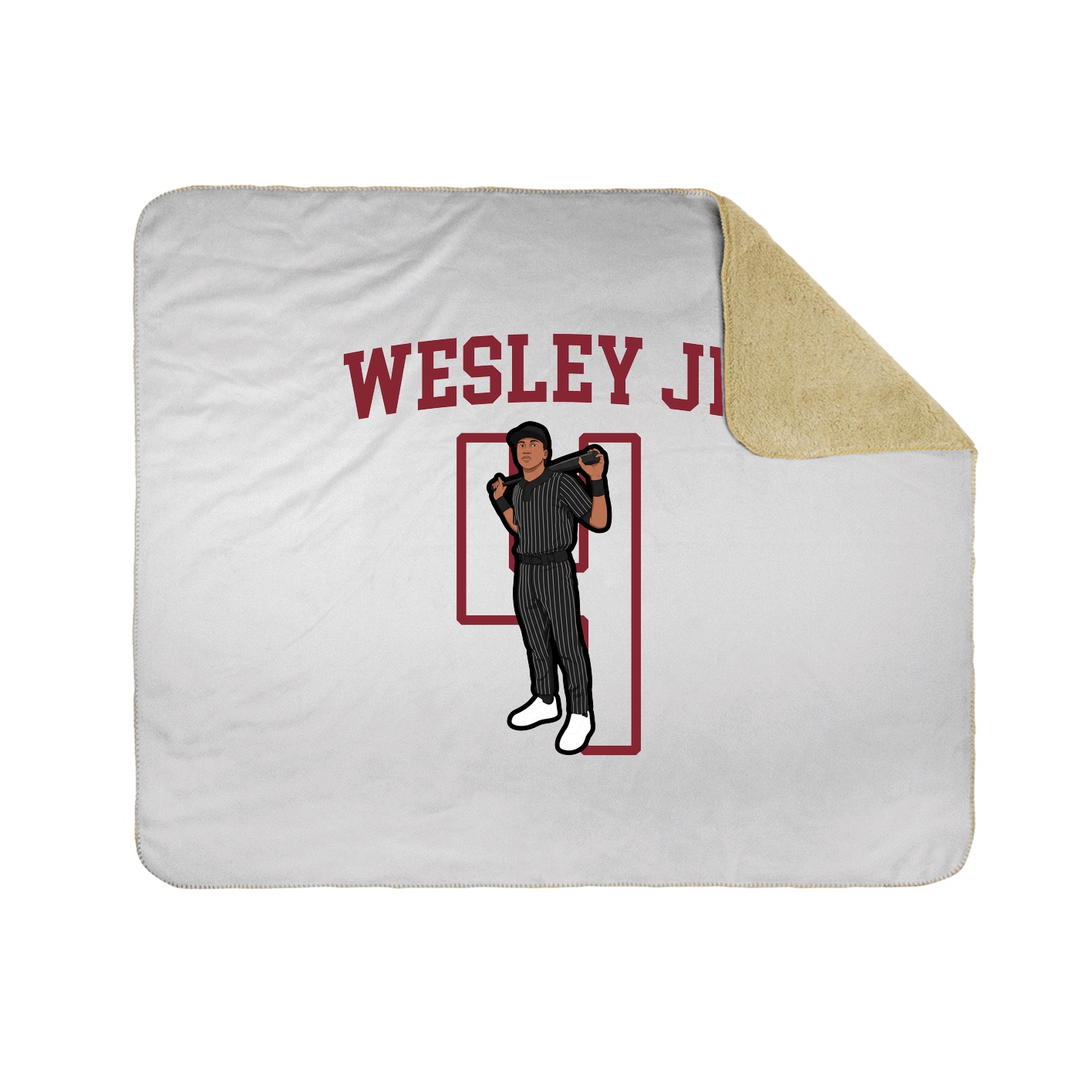 50x60 Sherpa Lined Throw Blanket