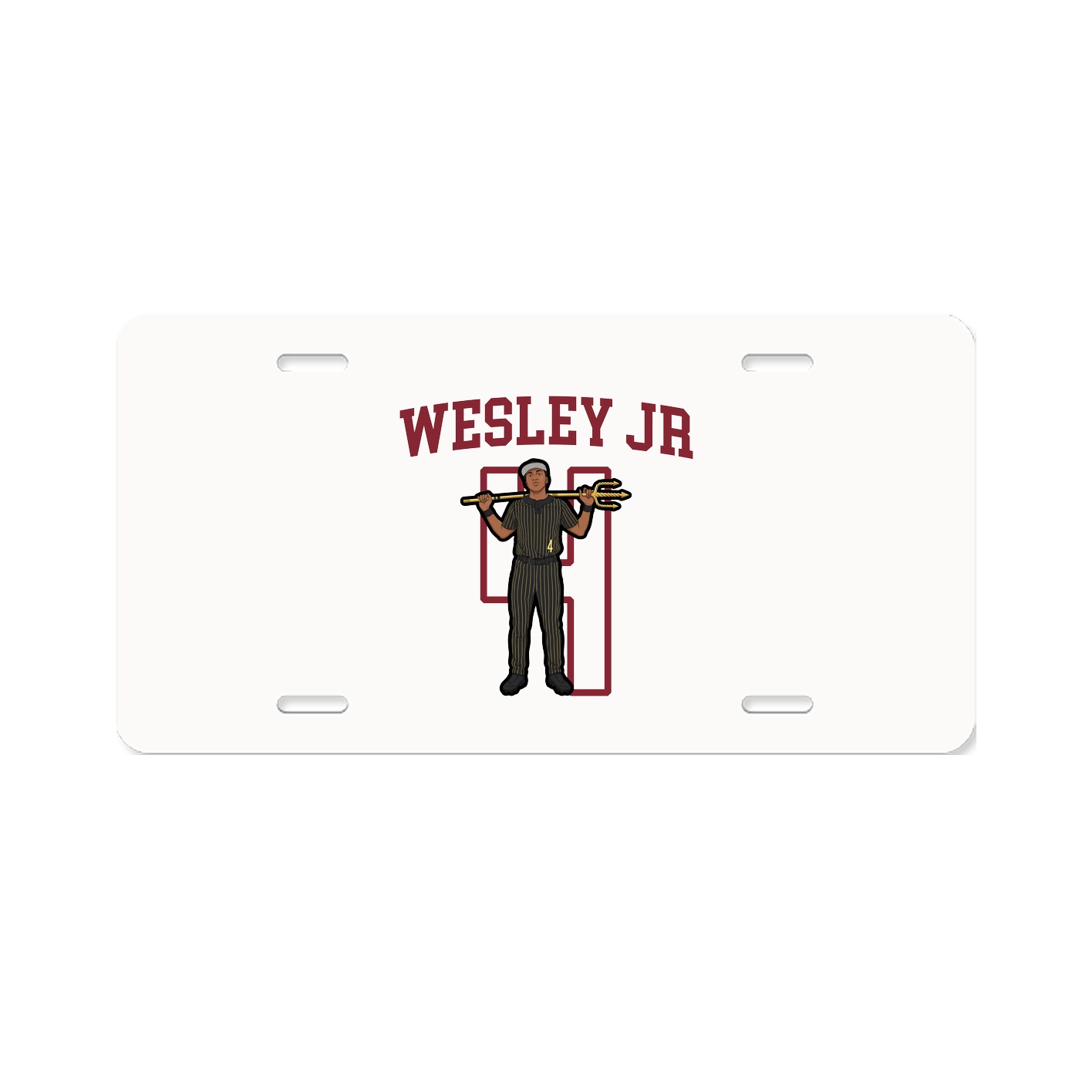 License Plate — Shirsey in Classic