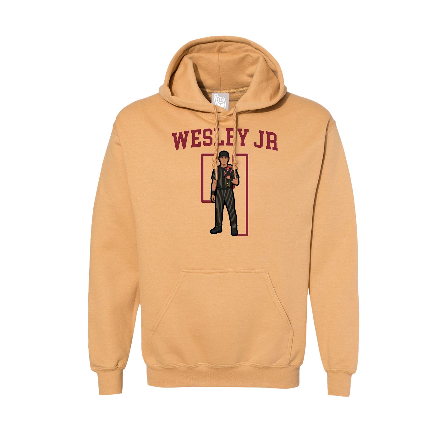 Hoodie — Shirsey in Vegas Gold
