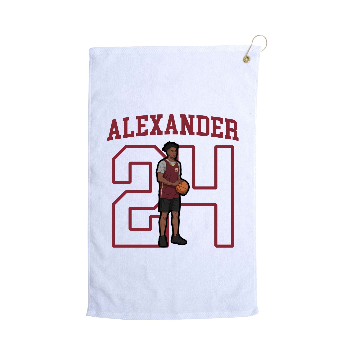 Golf Towel — Shirsey in White