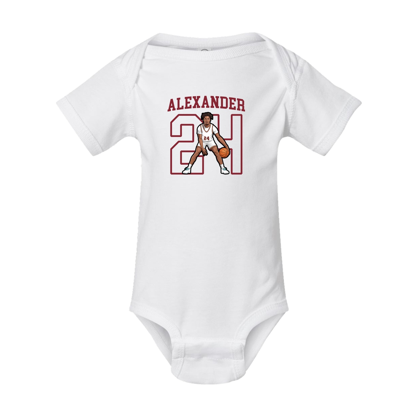 Baby Onesie — Shirsey in White